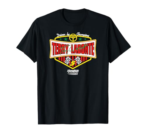 Terry Labonte Hendrick Motorsports Officially Licensed Black T-Shirt