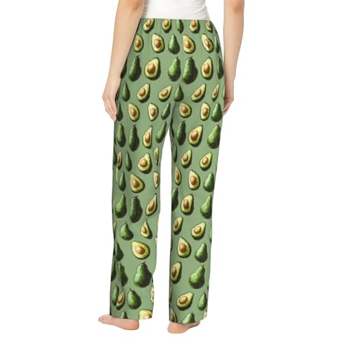 Pantalon de pyjama avocat pour femme ample et léger - 6
