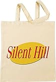 Imprimé en UE Vendax Silent Hill Beige Sac à Provisions Réutilisable