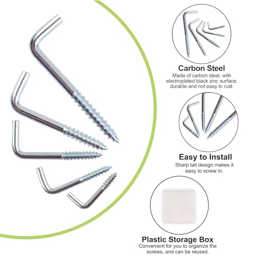 UFURMATE Screw in Hooks - Image 4