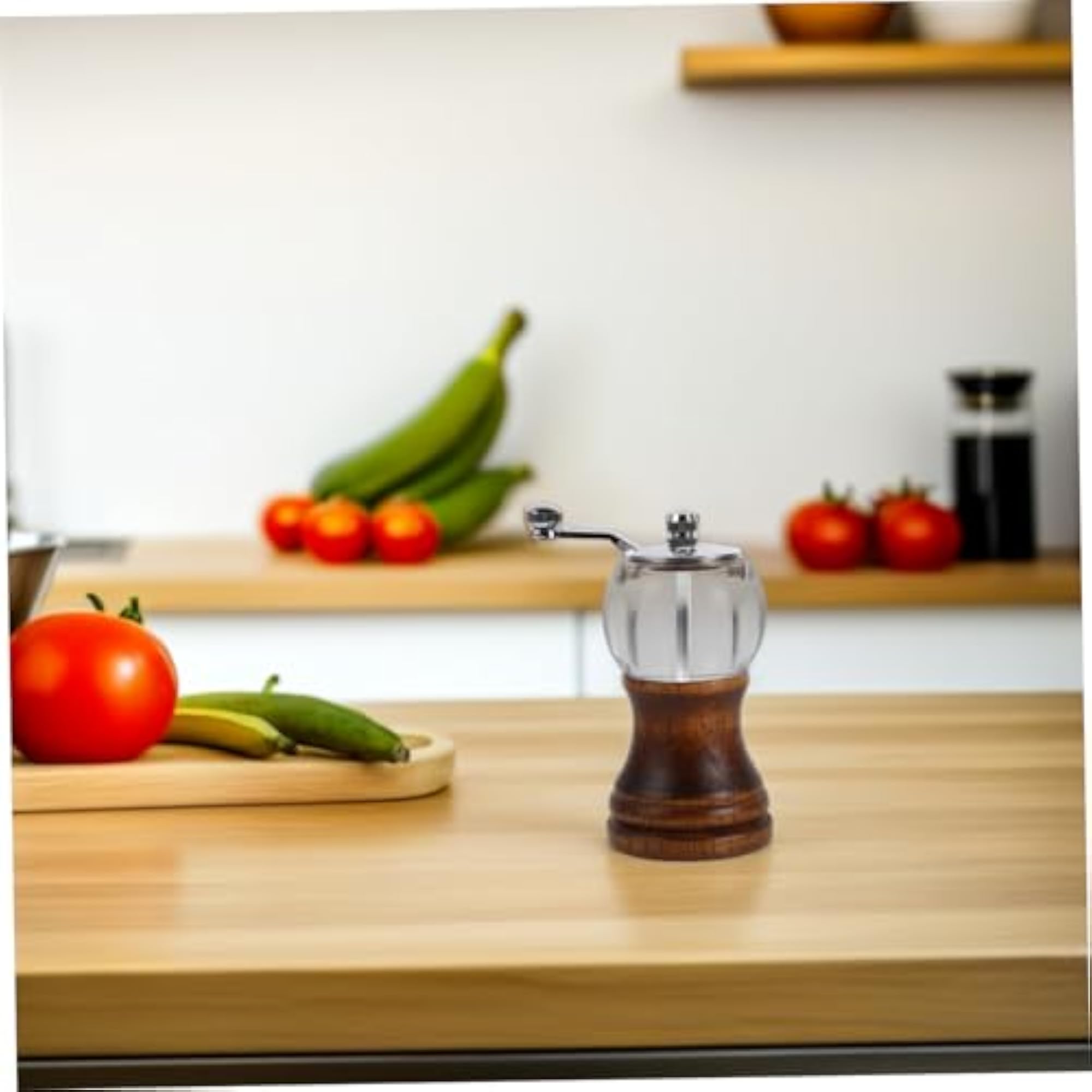 Manual Pepper Grinder Hand Crank for Kitchen and BBQ