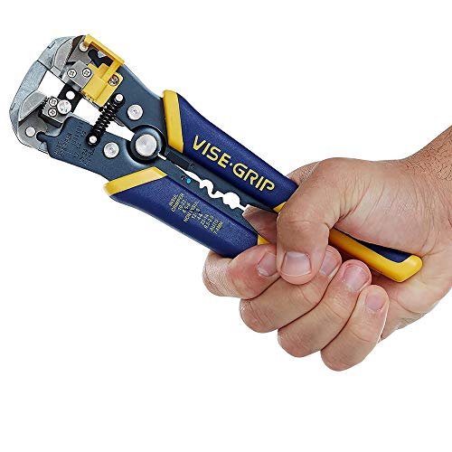 Image of IRWIN VISE-GRIP Wire Stripper,2 inch Jaw,Cuts 10-24 AWG,ProTouch Grip for Maximum Comfort (2078300),(Pack of 2)