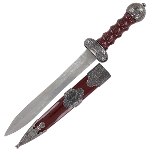 Armory Replicas™ Roman Elite Small Etched Wave Pattern Gladius Pugio Dagger