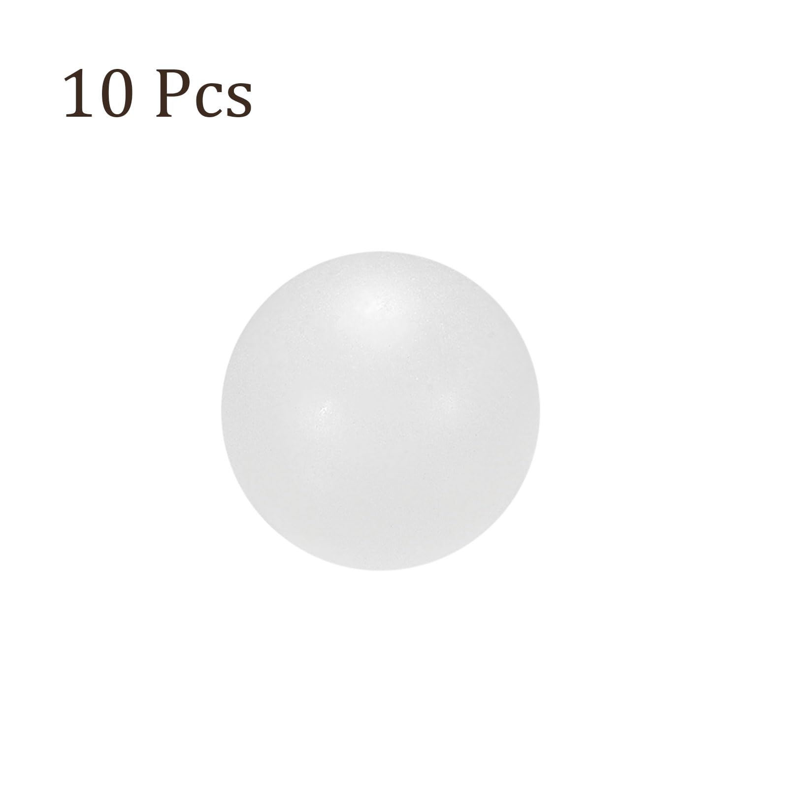 Bolas de PP 1/2 Pulgada para Válvulas, Transportadores y Rodillos - 10 Piezas