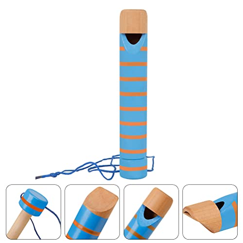 MILISTEN Pull-push houten fluitje kinderen wind instrument speelgoed kinderen muzikaal speelgoed - Image 7