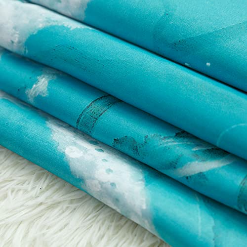 Tritard Starfish Throw Pillow Covers Set of 2 Coastal Nautical Pillow Cases Ocean Themed Coral Pattern Beach Couch Cushion Covers for Living Room Bedroom Sofa Car, 18x18 Inches, Blue - Image 7