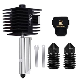 Bambu Lab - Tête d'Extrusion avec Buse 0,6 mm en Acier Trempé (Hotend) - Série A1 main image 1