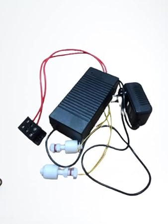 Smart automatic controller of roof tank, controls AC motor upto 30A single phase through mobile app also; controls main water supply through wifi