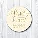 Love is Sweet Wedding Stickers