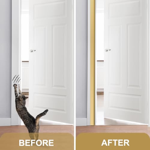 Image of Wall Corner Protector, 1-3 /8 Inch (W) x 59 Inch (L) Aluminium Alloy Corner Guards for Walls Edge Protection,Prevent Getting Scratched from Pets