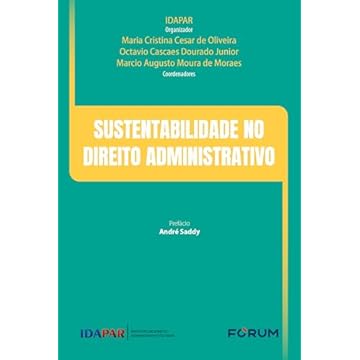 Capa do livro Sustentabilidade no direito administrativo
