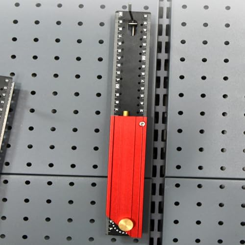Règle à angle droit équerre d'encadrement rétractable 30,5 cm pour menuiserie et construction - 6