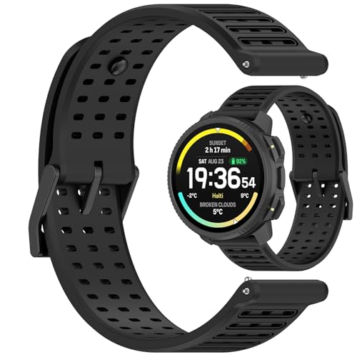 AWADUO Suunto Vertical 2/Race 2/RUN/Race S/9 Peak Pro/9 Peak Pro/9 Peak�Ή� �����p�o���h �V���R�����X�g�X�g���b�v�u���X���b�g �\�t�g�ŏ�v �N�C�b�N�����[�X�X�}�[�g�E�H�b�`�A�N�Z�T��