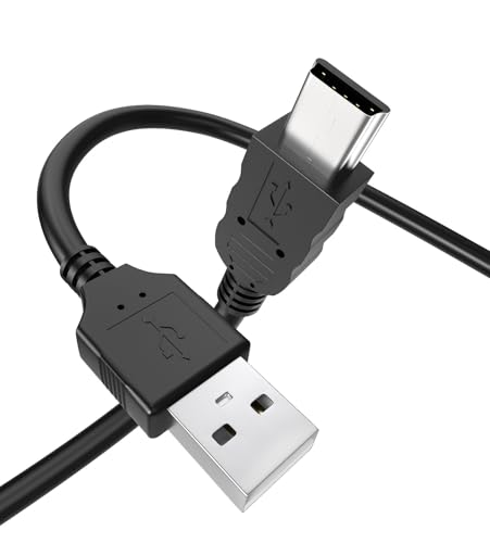 Yaekea Cable de reemplazo Mini USB para cable de micrófono Blue Yeti Compatible con Blue Yeti USB/Pro USB Micrófono/Snowball iCE Mic USB Mini USB a USB C Cargador-3.3FT