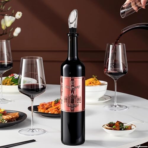 Foto von ZIJANG Weinkühlstab & Ausgießer, Edelstahl Weinzubehör für Rot-/Weißwein
