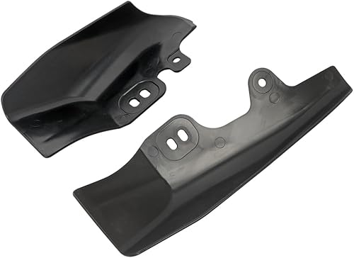 Miniatura 6 de H RUO Deflector de aire de marco medio negro mate para Harley Touring Street Electra Glide Road King FLHR FLHX FLTR FLHT 2001-2008