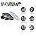GORNATION Fingertrainer - Handtrainer in drei Stärken für mehr Kraft - Fingerexpander mit Widerstand für Griffkraft - Krafttraining Equipment