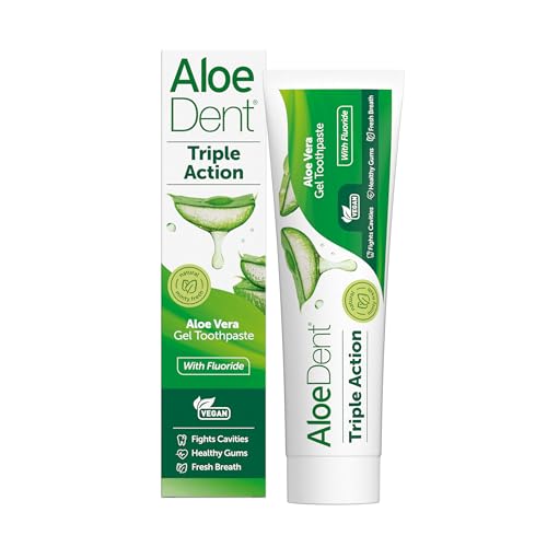 AloeDent Triple Action 100 ml Aloe Vera Fuoride Toothpaste – Ansicht 1