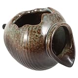 KONTONTY Zirkulierende Brunnen Keramik Jar Ornament Hydrokultur Pflanzer Wasser Fließende Jar Ornamente aus Keramikgläsern Brunnen klein Merkmale Dekorationen Wasserfontäne Wasserfall Zubehör
