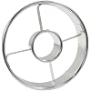 3.86 Inch Donut Cutter, Stainless Steel Doughnut Cutter Professional Baking Mold Tool for Perfect Donuts Bagels Cookies Biscuits