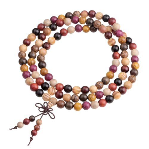 Bracelet mala perles de prière bouddhistes pour méditation
