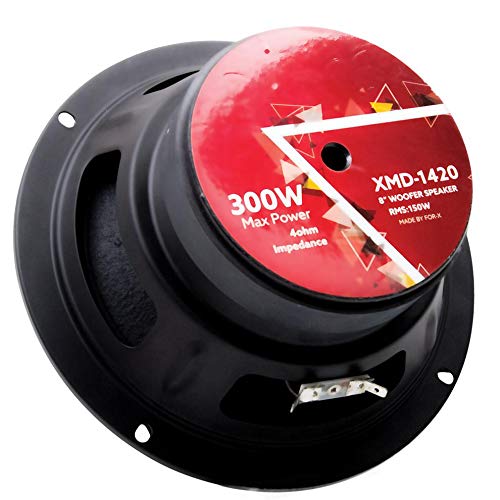 For-X (XMD-1420) Oto Hoparlör (8 İnç - 300 Watt - Midrange