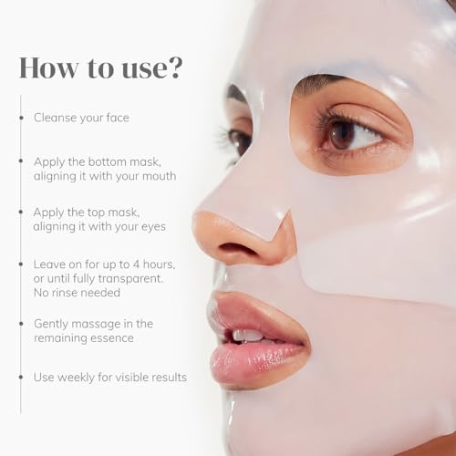 Image of ClayCo Rice & Ceramide Collagen Sheet Mask | Hydrating & Brightening Face Mask with PDRN | Niacinamide & Hyaluronic Acid | 35 g