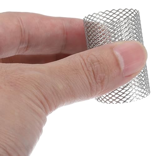 Image of PATIKIL 4 Pcs 25mm OD Strainer Mesh, 36mm H Screen Y Shaped Strainer Filter Valve Mesh Screen 304 Stainless Steel Strainer Mesh for Debris Pump Water Oil Separation