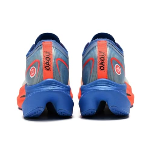 Image of Carbon Plate Marathon Running Racing Shoes Men Stable Support Shock-Relief Ultra-Light TPU Outsole Rebound Sneakers