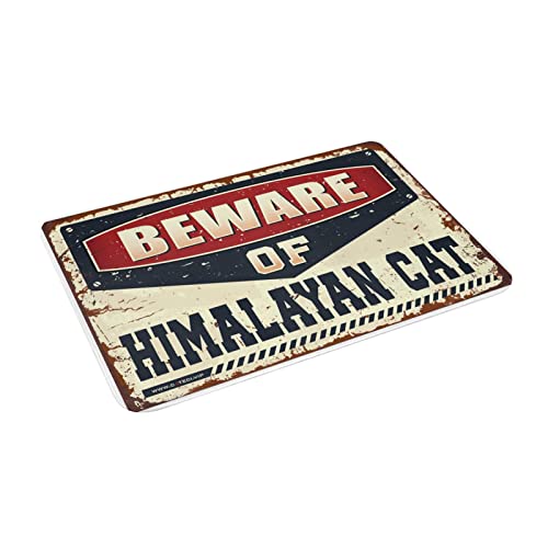 Tapis de bienvenue chat de l'Himalaya 65x90 cm antidérapant