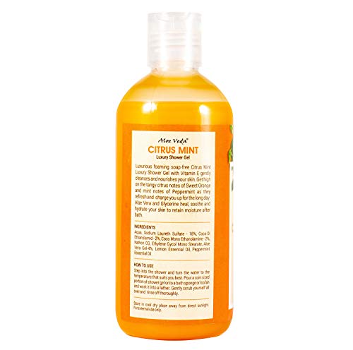 Image of Aloe Veda Citrus Mint Luxury Shower Gel 300 ml