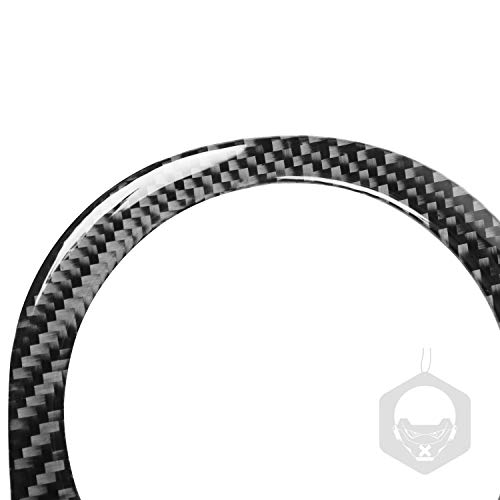 Portavasos trasero decoración carbono para Dodge Challenger miniatura 5