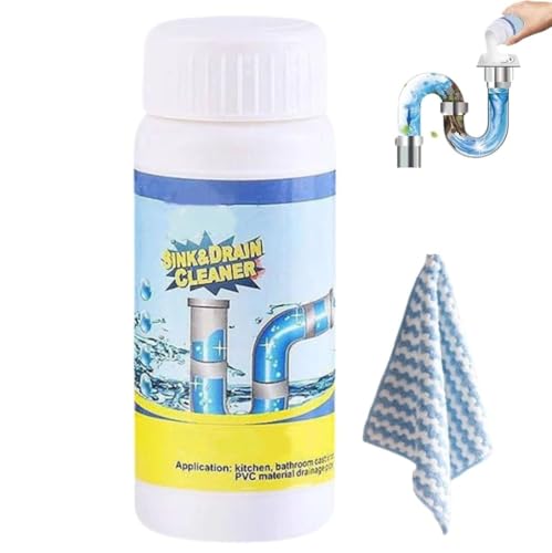 Lanoxie Deboucheur Canalisation,Lanoxie Déboucheur Pro,Lanoxies Deboucheur Evier,Pipeline Dredging Agent,Nettoyant Puissant Pour Canalisation,Pour Cuisine Et Salle De Bain,Sink Drain Cleaner (1Pcs)