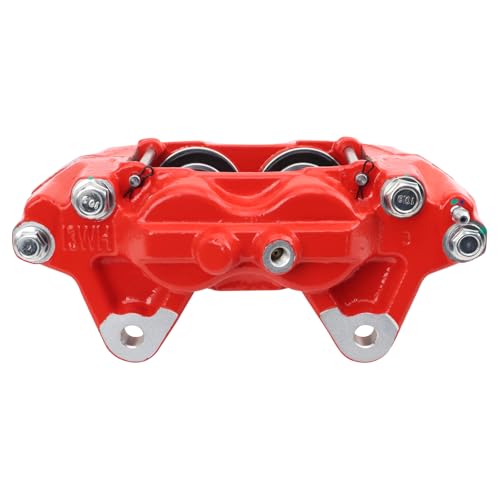 TRQ Performance Front Left Performance Brake Caliper Red Drivers Side Compatible with 2003-2009 Lexus GX470 Toyota 4Runner by TRQ - Image 6