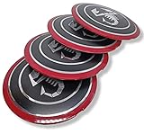 In ABS Set 4 Tappi Coprimozzo Copri Mozzo Scorpione Compatibile per ABARTH FIAT 500 595 695 Coppa Coppone Borchie Compatibili per Cerchi in Lega Originali Fiat