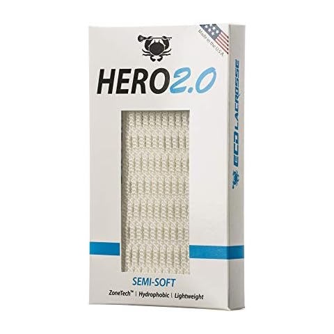 East Coast Dyes Lacrosse Hero 2.0 Mesh - Semi-Soft - White Cover