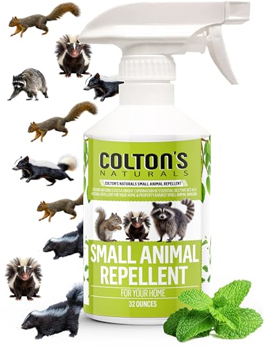 All Natural Rodent Repellent Spray- Perfect for: Racoons, Rats, Squirrels,