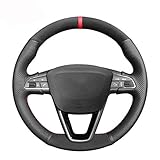 volante ibiza 6j 1. 【Modelo de coche adecuado】:para Seat Leon 5F Mk3 2013-2019 Ibiza 6J 2016-2019 Tarraco 2019.(Solo como referencia, compare su volante cuidadosamente con la foto original del volante, si no puede asegurarse, no dude en contactarnos).