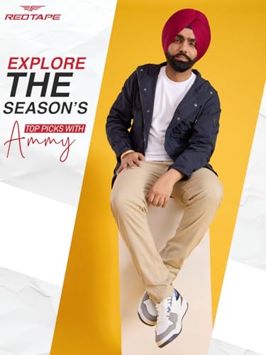 Image of Red Tape Men's Skinny Casual Pants