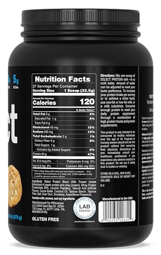 Image of PEScience Select Protein Powder, White Chocolate Macadamia, 27 Servings | Whey and Casein Blend, Lean Protein, Low Calorie, Low Carb, Gluten Free, Keto Friendly, for Men and Women