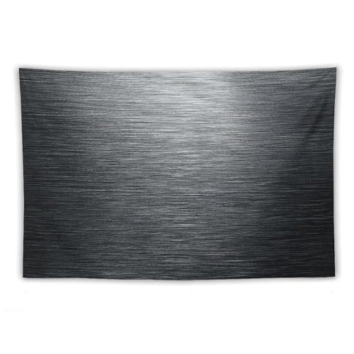 Tapisserie plate noire en polyester drap mural decoratif salon et chambre coucher 101x152