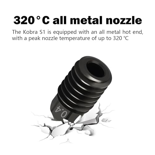Kobra S1 tête d'impression céramique pour imprimer des filaments techniques - 3