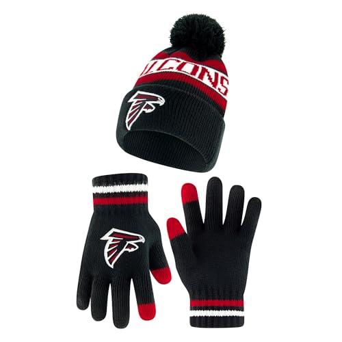Bonnet de la NFL et gants chauds pour les matchs d'hiver et le quotidien