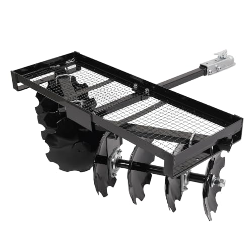 WUTIST 4 FT Tow-Behind Harrow