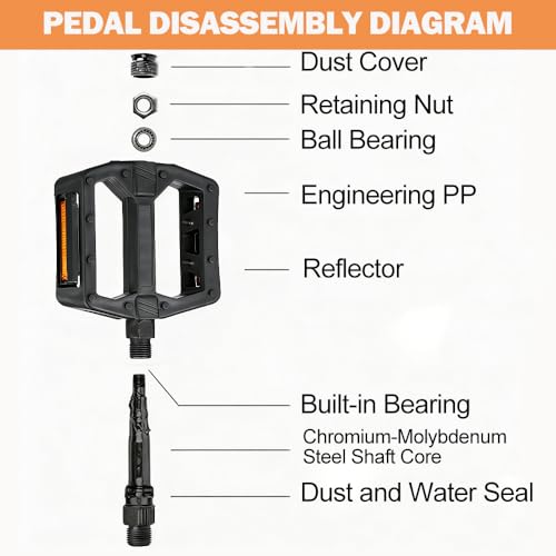 Universal Nylon Lightweight Pedals