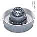 Wonder Creature 8 Packs Ceramic Cat Fountain Filter for Aurora, Cupcake and 360° Stainless Steel Cat Water Fountain, 8 Carbon Filters & 2 Pre-filter Sponges, Dog Water Fountain Dispenser Filters Pack