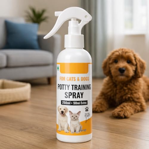 Image of IRIS Premium Potty Training Spray for Puppy and Dog Toilet Learning Aid with Pee Poop Attractant Formula Indoor Outdoor Use for Fast Housebreaking Support Safe Pet Training Solution (PACK OF 1)
