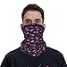 TZTTZT Neck Gaiters for Men Women - Red Blue Fire Sports Car Print Head Scarf Balaclava Face Neck Scarf Mask Cover Bandana