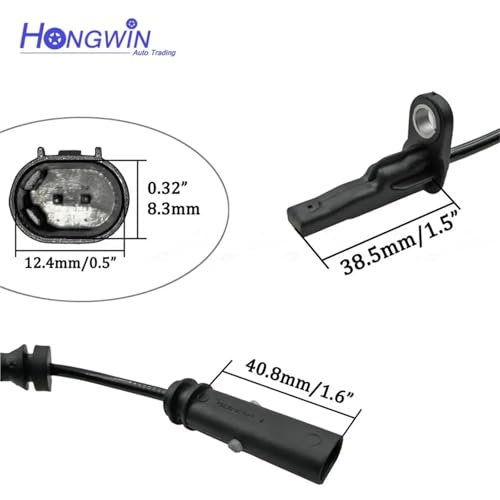 Capteur de vitesse ABS haute précision conforme 34526791223 34526791225 pour châssis