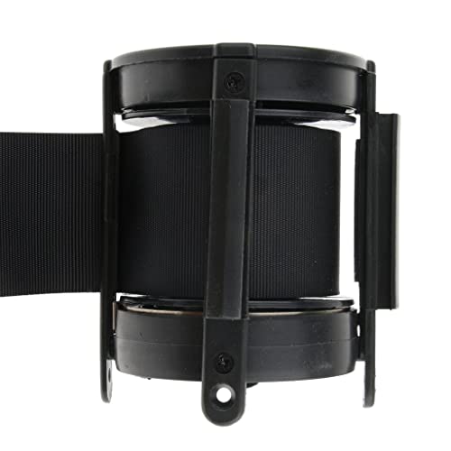 Sangle rétractable 5m pour poteau noir idéale pour musées cinémas et commerces - 2